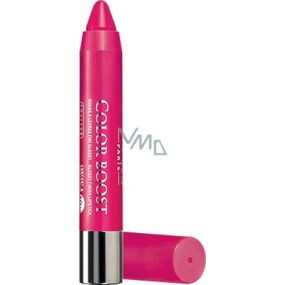 Bourjois Color Boost Glossy Finish Lipstick hydratační rtěnka 02 Fuchsia Libre 2,75 g