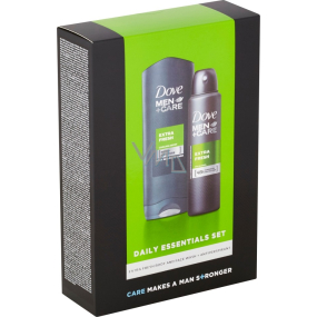Dove Men + Care Extra Fresh sprchový gel 250 ml + antiperspirant sprej 150 ml, kosmetická sada