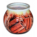 Admit Cinnamon dekorativní aromatická svíčka ve skle 80 g