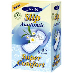 Carin Slip Anatomic Super Comfort Green Tea slipové vložky 45 kusů