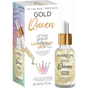 Marion Gold Queen Lifting Serum pleťové sérum s koloidní zlato-zemskou mořskou vodou 20 ml