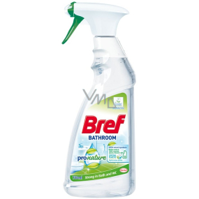 Bref Pro nature Bathroom čisticí prostředek do koupelny rozprašovač 750 ml