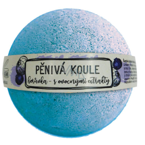 Bohemia Gifts Borůvka s ovocnými extrakty šumivá pěnivá koule 100 g