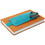 If Bookaroo Glasses Case pouzdro na brýle s gumou na knihu/zápisník tyrkysové 262 x 210 x 10 mm
