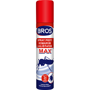 Bros Max sprej proti komárům a klíšťatům, 90 ml