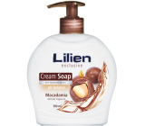 Lilien Exclusive Macadamia krémové tekuté mýdlo dávkovač 500 ml