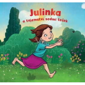 Albi Jmenná knížka Julinka a tajemství sedmi teček 15 x 15 cm 26 stran