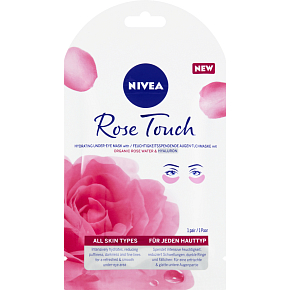 Nivea Rose Touch 10minutová hydratační maska pod oči 1 pár Nivea Rose Touch 10minutová hydratační maska pod oči 1 pár