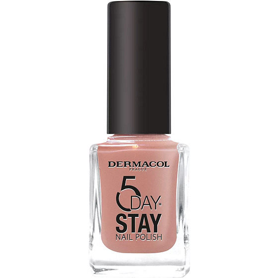 Dermacol 5 Day Stay dlouhotrvající lak na nehty 50 Antique Rose 11 ml
