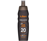 Lilien Sun Active Emulsion SPF20 voděodolná emulze sprej na opalování 200 ml