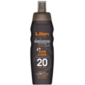 Lilien Sun Active Emulsion SPF20 voděodolná emulze sprej na opalování 200 ml
