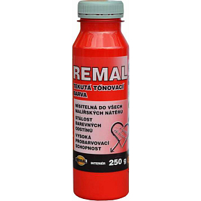 REMAL tónovací barva, 0800 červená, 250 g