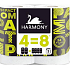 Harmony Compact 3vrstvý toaletní papír 4=8, 4 role, 34 m role