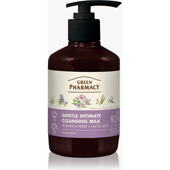 Green Pharmacy Gel na intimní hygienu s ženskými bylinkami, 370 ml