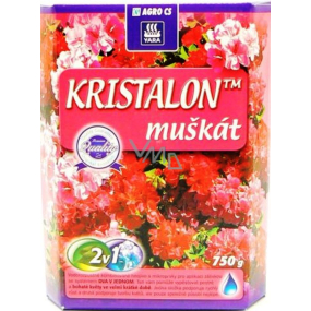 Agro Kristalon Muškát 2v1 vodorozpustné kombinované hnojivo 750 g