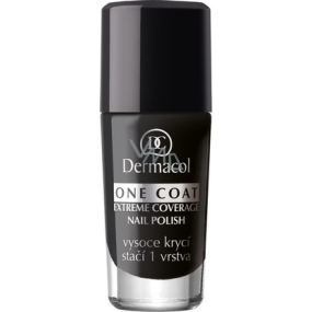 Dermacol One Coat Extreme Coverage Nail Polish Lak na nehty 127 10 ml