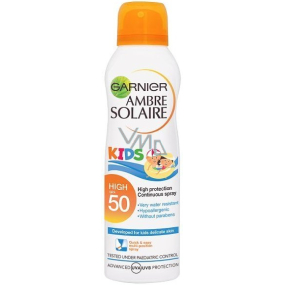 Garnier Ambre Solaire Kids SPF50 Opalovací sprej pro děti 150 ml