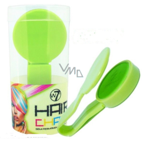 W7 Hair Chalk barvící křída na vlasy Green 2 g