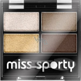 Miss Sporty Studio Colour Quattro oční stíny 413 100% Golden 3,2 g