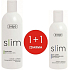 Ziaja Slim Zeštíhlující tělové mléko 270 ml + Anti-Cellulite Energising energizující tělový peeling 200 ml, duopack