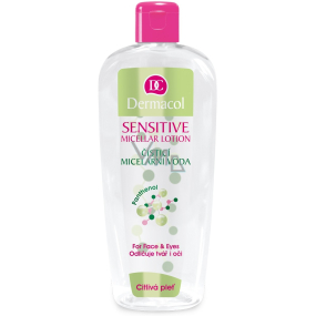 Dermacol Sensitive Micellar Lotion čisticí micelární voda 400 ml