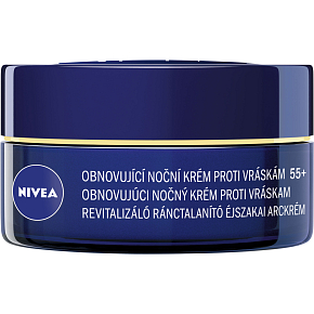Nivea Anti-Wrinkle Revitalizing 55+ obnovující noční krém proti vráskám, 50 ml Nivea Anti-Wrinkle Revitalizing 55+ obnovující noční krém proti vráskám, 50 ml