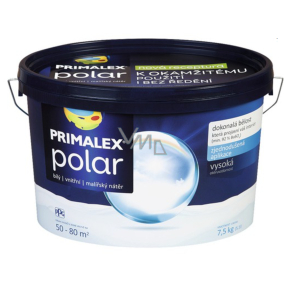 Primalex Polar Bílý interiérový nátěr 7,5 kg (4,9 l)