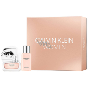 Calvin Klein Woman parfémovaná voda pro ženy 30 ml + tělové mléko 100 ml, dárková sada