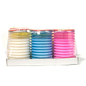 New Garden Citronella Repelentní vonná svíčka proti komárům, v plastu, barevný mix 70 x 110 mm 1 kus