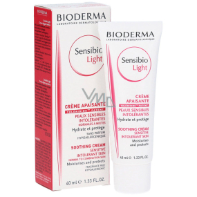 Bioderma Sensibio Light denní krém pro normální, citlivou a smíšenou pleť 40 ml