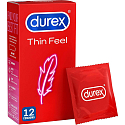 Durex Feel Thin Classic kondom se ztenčenou stěnou pro vyšší citlivost, nominální šířka 56 mm 12 kusů