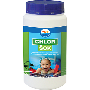 Probazen Chlor Šok k rychlé dezinfekci bazénu, 1,2 kg
