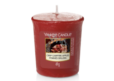 Yankee Candle Crisp Campfire Apples - Jablka pečená na ohni vonná svíčka votivní 49 g