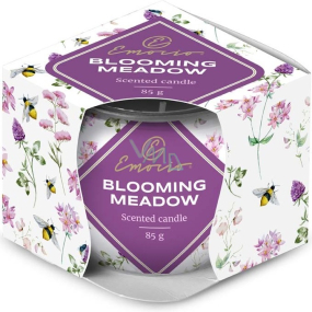 Emocio Blooming Meadow - Kvetoucí louka vonná svíčka sklo 70 x 62 mm 85 g
