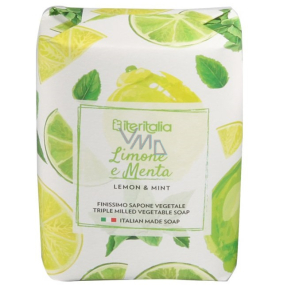 Iteritalia Limone e Menta italské toaletní mýdlo 125 g