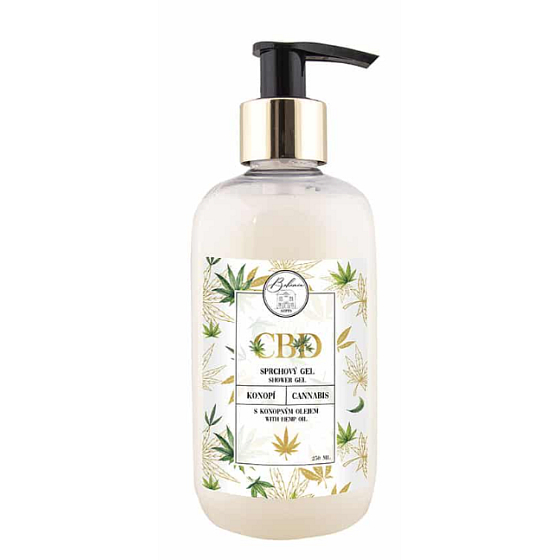 Bohemia Gifts CBD sprchový gel s konopným olejem 250 ml