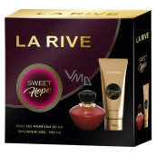 La Rive Sweet Hope parfémovaná voda 90 ml + sprchový gel 100 ml, dárková sada pro ženy