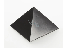 Pyramida šungit malá průměr základny 3,5 cm, kámen života