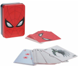 Epee Merch Marvel Spiderman hrací karty v plechové krabičce 54 karet