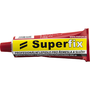 Superfix montážní lepidlo na PVC novodur, 130 ml Superfix montážní lepidlo na PVC novodur, 130 ml