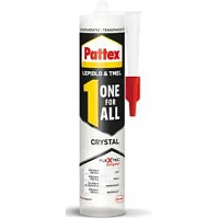 PATTEX One For All Crystal univerzální montážní lepidlo transparentní, 290 g