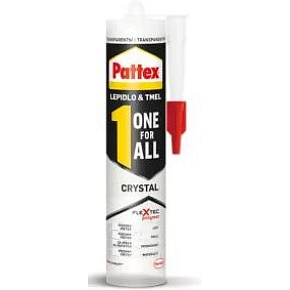 PATTEX One For All Crystal univerzální montážní lepidlo transparentní, 290 g PATTEX One For All Crystal univerzální montážní lepidlo transparentní, 290 g