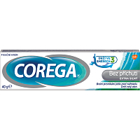 Corega Bez příchuti extra silný fixační krém, 40 g
