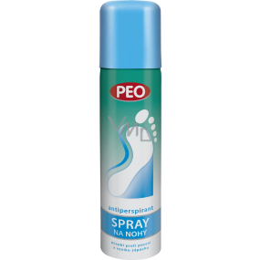 Astrid Peo Antiperspirant na nohy proti pocení a vzniku pachu sprej 150 ml