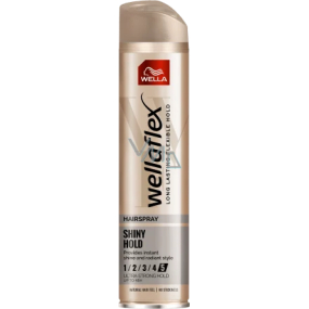 Wella Wellaflex Shiny Hold ultra silné zpevnění lak na vlasy 250 ml