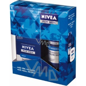 Nivea Men Kazmild pěna na holení 200 ml + balzám po holení 100 ml kosmetická sada