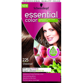 Schwarzkopf Essential Color dlouhotrvající barva na vlasy 225 Kaštanová
