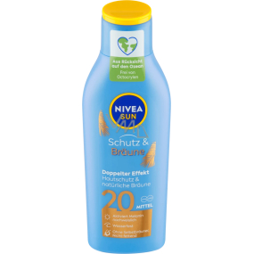 Nivea Sun Protect & Bronze OF20+ intenzivní mléko na opalování 200 ml