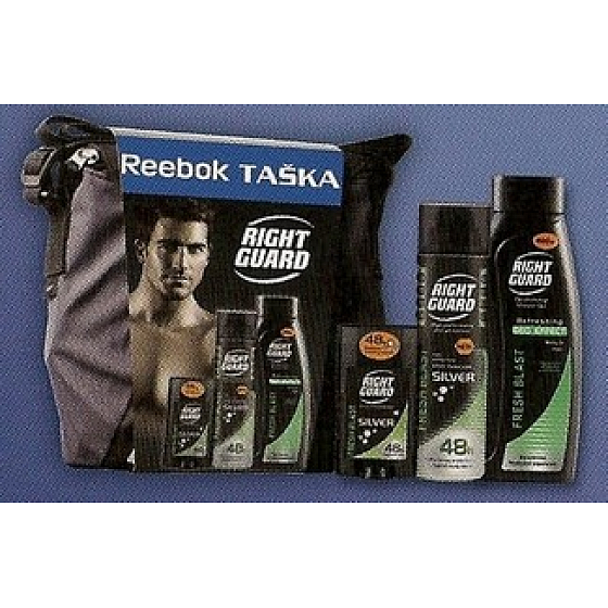 Right Guard Fresh Blast sprchový gel + deosprej + antiperspirant, kosmetická sada