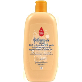 Johnsons Baby 2v1 Bublinková koupel a sprchový gel 500 ml